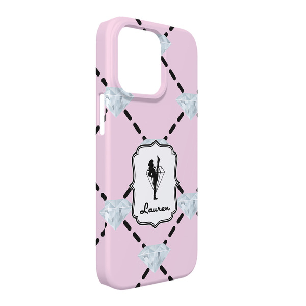 Custom Diamond Dancers iPhone Case - Plastic - iPhone 13 Pro Max (Personalized)