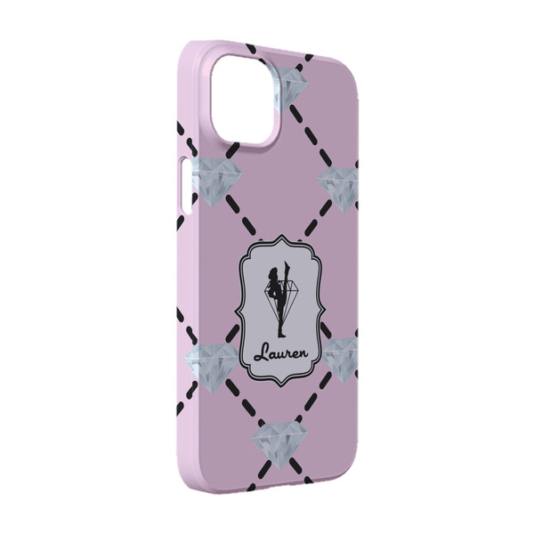 Custom Diamond Dancers iPhone Case - Plastic - iPhone 14 (Personalized)
