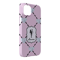 Diamond Dancers iPhone Case - Plastic - iPhone 14 Plus (Personalized)