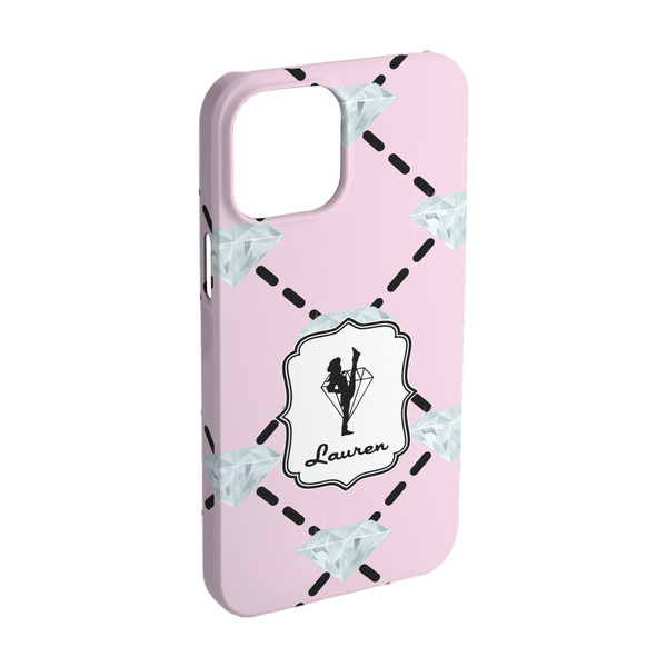 Custom Diamond Dancers iPhone Case - Plastic - iPhone 15 (Personalized)
