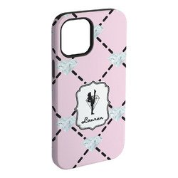 Diamond Dancers iPhone Case - Rubber Lined - iPhone 15 Plus (Personalized)
