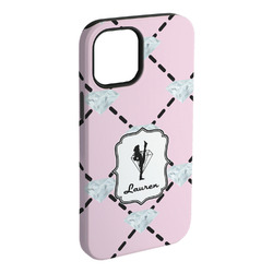 Diamond Dancers iPhone Case - Rubber Lined - iPhone 15 Pro Max (Personalized)