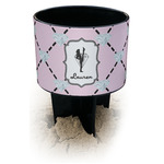 Diamond Dancers Black Beach Spiker Drink Holder (Personalized)