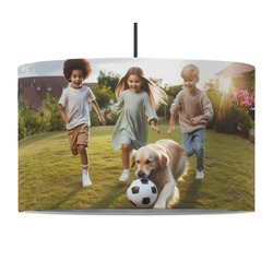 Photo 12" Drum Pendant Lamp - Fabric