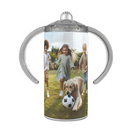 Photo 12 oz Stainless Steel Sippy Cup