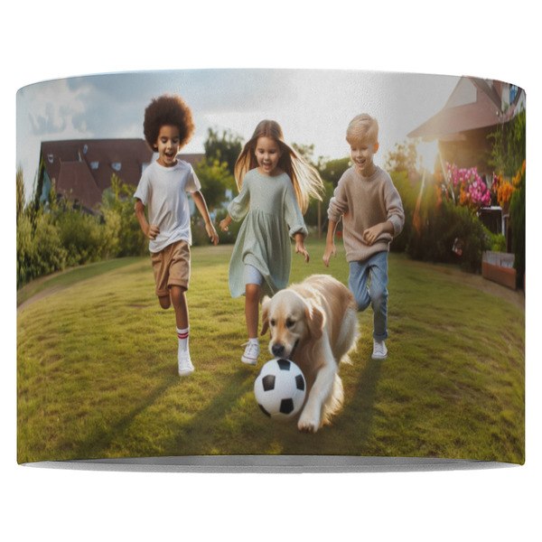 Photo 16" Drum Lampshade - Front (Fabric)