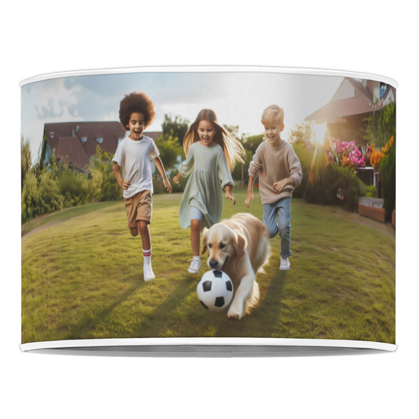Photo 16" Drum Lampshade - Front (Poly Film)