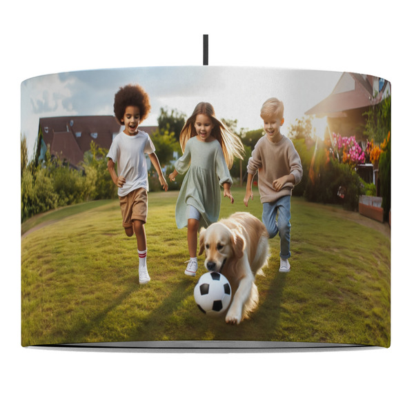 Photo 16" Drum Lampshade - PENDANT (Fabric)