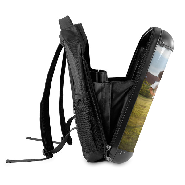 Photo 18" Hard Shell Backpacks - SIDE OPEN