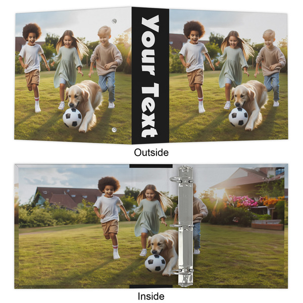 Photo 3 Ring Binders - Full Wrap - 2" - Approval