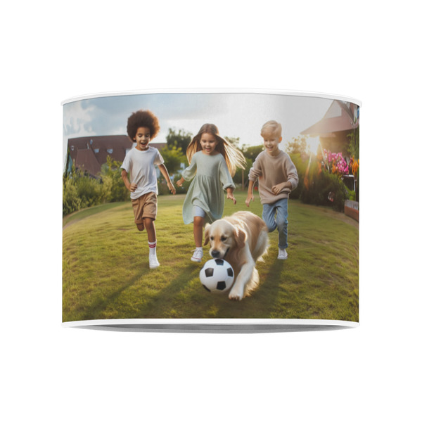 Photo 8" Drum Lampshade - FRONT (Poly Film)