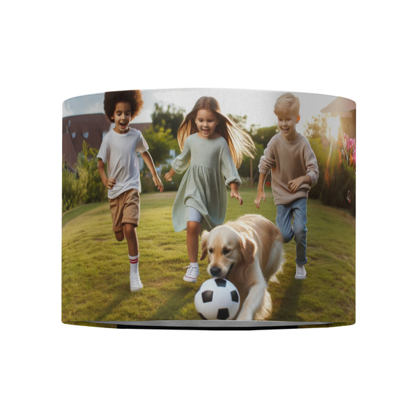 Photo 8" Drum Lampshade - Front (Fabric)