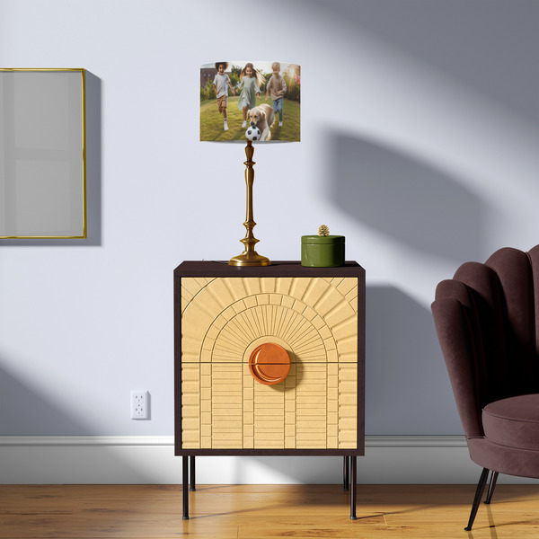 Photo 8" Drum Lampshade - LIFESTYLE