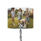 Photo 8" Drum Lampshade - On Stand (Fabric)