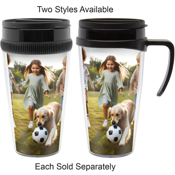 Photo Acrylic Travel Mugs - With & Without Handle