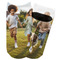 Photo Adult Ankle Socks - Single Pair - Front and Back