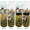 Photo Adult Crew Socks - Double Pair - Front and Back - Apvl