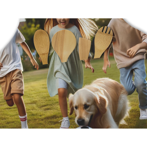 Photo Apron - Pocket Detail with Props