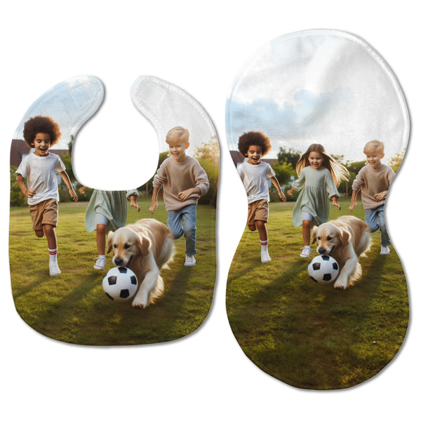 Photo Baby Bib & Burp Set - Approval (new bib & burp)