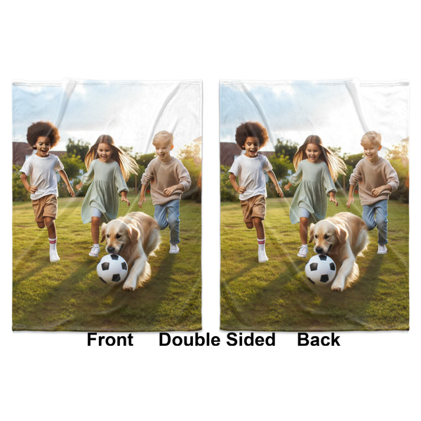 Photo Baby Blanket (Double Sided - Printed Front and Back)