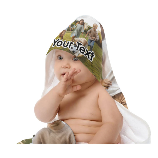 Photo Baby Hooded Towel on Child
