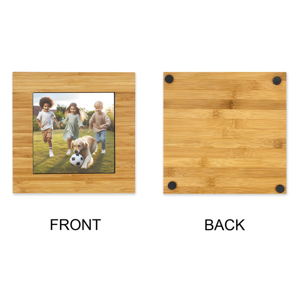 Photo Bamboo Trivet with 6" Tile - APPROVAL