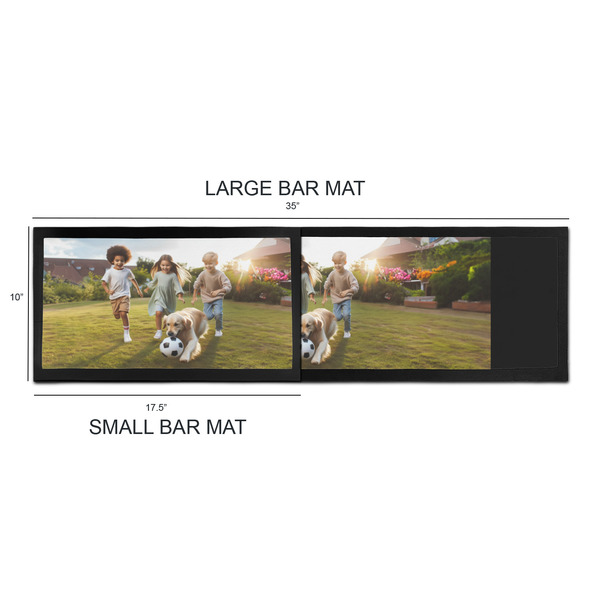 Photo Bar Mats - Sizing Chart