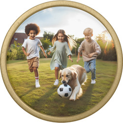 Photo Cabinet Knob - Gold