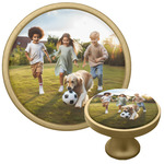 Photo Cabinet Knob - Gold