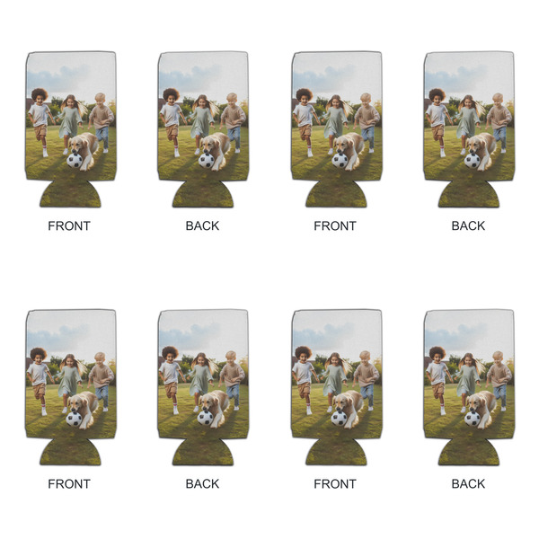 Photo Can Cooler - 16oz - Set of 4 - Front & Back