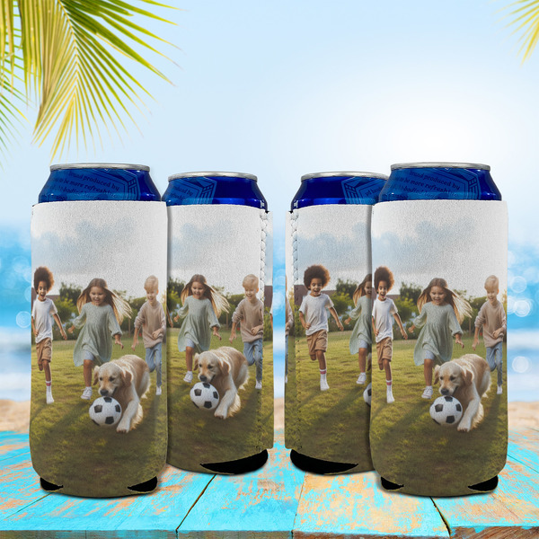 Photo Can Cooler - 16oz - Set of 4 - In Context
