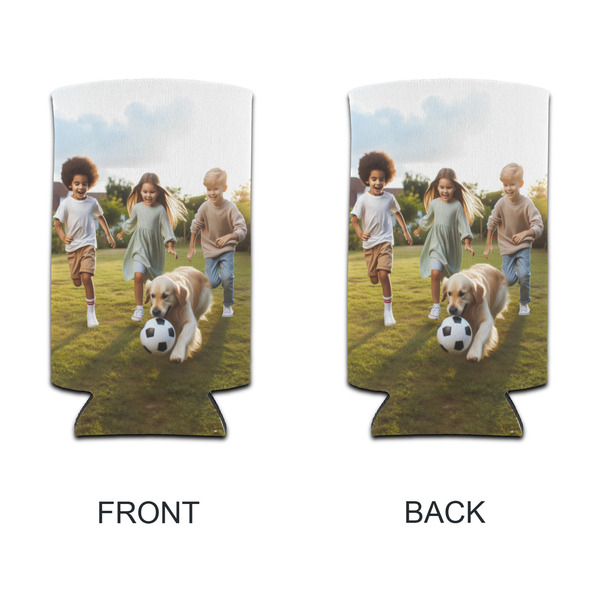 Photo Can Cooler - Tall 12oz - Front & Back