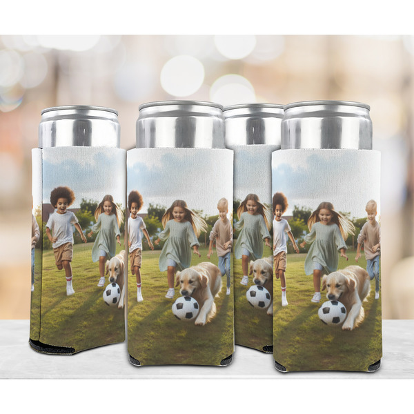 Photo Can Cooler - Tall 12oz - Set of 4 - In Context