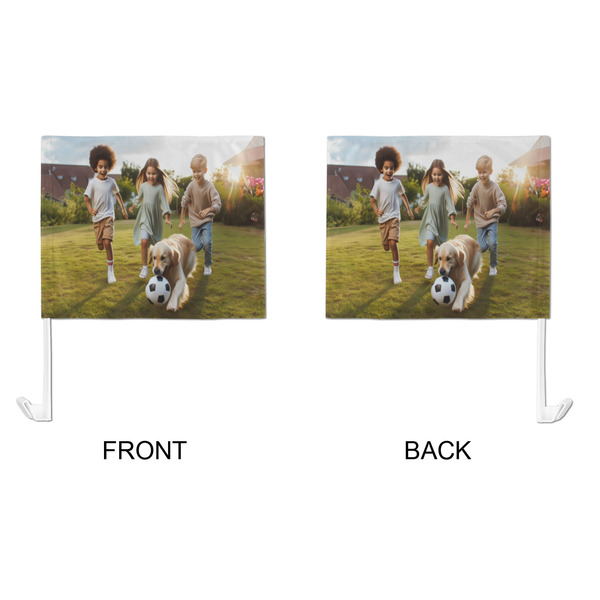 Photo Car Flag - Large - APPROVAL