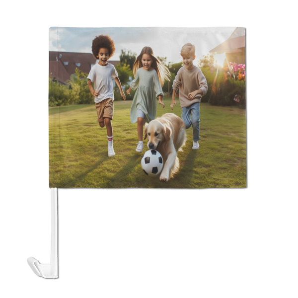 Photo Car Flag - Large - FRONT