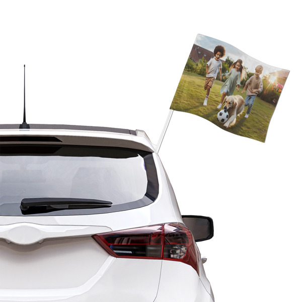 Photo Car Flag - Large - LIFESTYLE