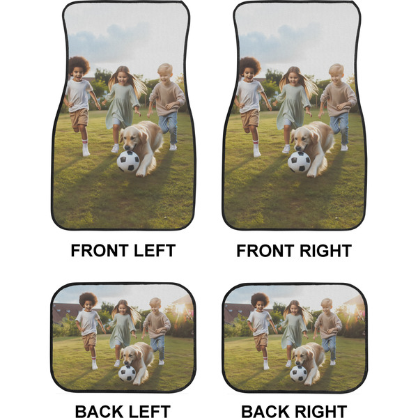Photo Car Floor Mats Set (2F + 2B)