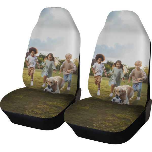 Custom Photo Car Seat Covers - Set of Two