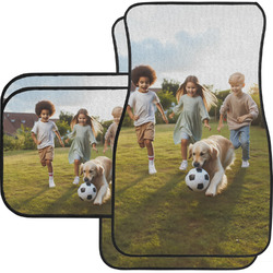 Photo Car Floor Mats Set - 2 Front & 2 Back