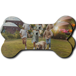 Photo Ceramic Dog Ornament - Double-Sided