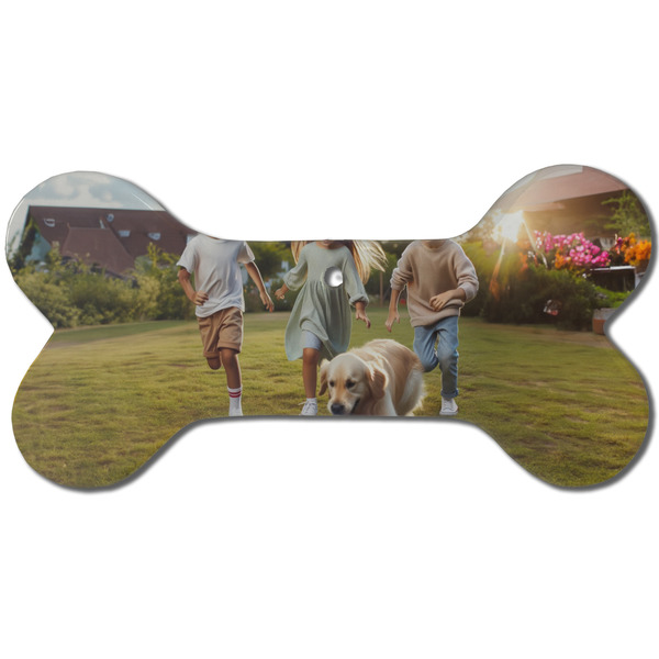 Custom Photo Ceramic Dog Ornament - Single-Sided