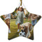 Photo Star Ceramic Ornament
