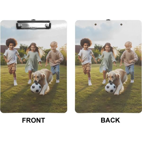 Photo Clipboard (Letter) (Front + Back)
