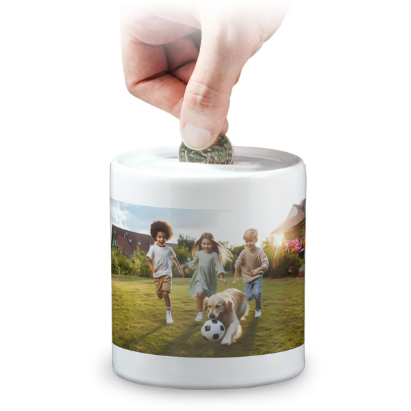 Custom Photo Coin Bank