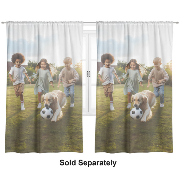 Custom Photo Curtain Panel - Custom Size