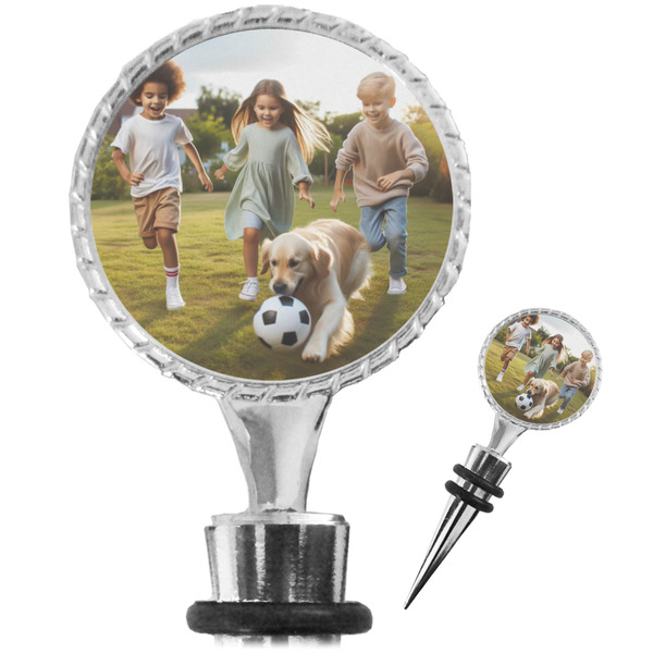 Custom Photo Wine Bottle Stopper