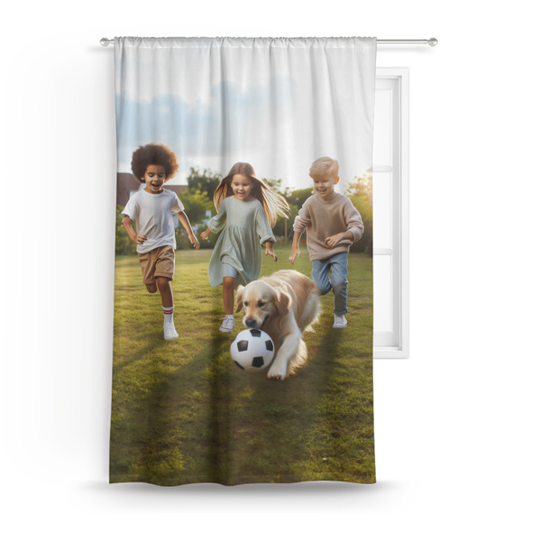 Custom Photo Curtain Panel - Custom Size