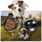 Photo Dog Food Mat - Medium LIFESTYLE