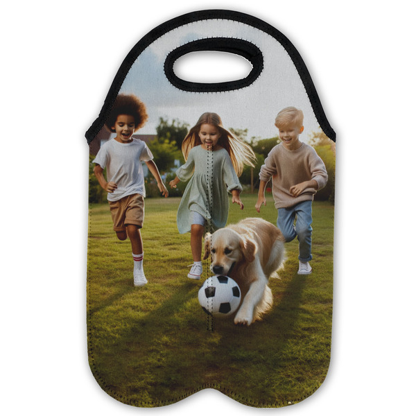 Photo Double Wine Tote - Flat