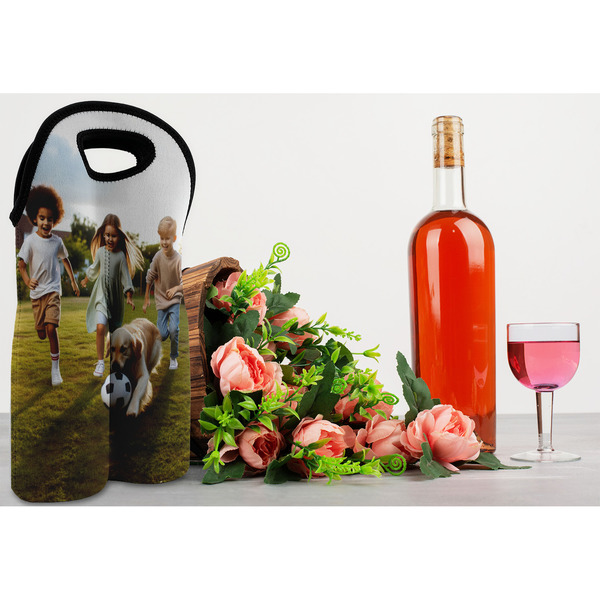 Photo Double Wine Tote - In Context